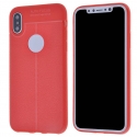 Acc. Чехол-накладка для iPhone X TGM Dirt-resistant cover (Силикон) (Красный)