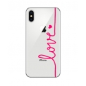 Acc. Чехол-накладка для iPhone X TGM Love and Life (Силикон) (Прозрачный) Ciciber