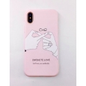 Acc. Чехол-накладка для iPhone X TGM Ekoneda (Силикон) (Розовый)