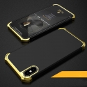 Acc. Чехол-накладка для iPhone X TGM MOFI (Поликарбонат/Метал) (Черный/Золотой)