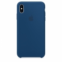 Acc. Чехол-накладка для iPhone Xs Max Apple Case (Силикон) (Синий) (MTFE2ZM)