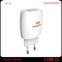Асс. Мережевий ЗП Marakoko MA1 Smooth Power Series Wall Charger 2USB/2.4A White (MA1)