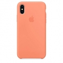 Acc. Чехол-накладка для iPhone X Apple Case (Copy) (Силикон) (Розовый)