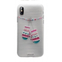 Acc. Чехол-накладка для iPhone XR Caseier Mittens (Силикон) (Разноцветный)