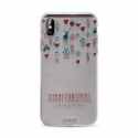 Acc. Чехол-накладка для iPhone X Caseier Christmas decorations (Силикон) (Разноцветный)