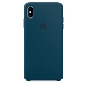 Acc. Чехол-накладка для iPhone Xs Apple Case(Copy) (Силикон) (Тёмно-зеленый) (MQF12FE)