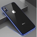 Acc. Чехол-накладка для iPhone XR TGM DigRepair Case (Силикон) (Прозрачный/Синий)