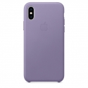Acc. Чехол-накладка для iPhone Xs Apple Case (Кожа) (Сиреневый) (MVFR2ZM)