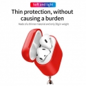 Acc. Чехол для AirPods Baseus Wireless Charging Case (Силикон) (Красный)