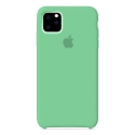 Acc. Чехол-накладка для iPhone 11 Pro Max Apple Case(Copy) (Силикон) (Мятный)