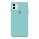 Acc. Чехол-накладка для iPhone 11 Apple Case(Copy) (Силикон) (Голубой)
