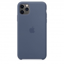 Acc. Чехол-накладка для iPhone 11 Pro Max Apple Case (Силикон) (Синий) (MX032ZM)