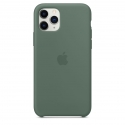 Acc. Чехол-накладка для iPhone 11 Apple Case(Copy) Pine Green (Силикон) (Тёмно-зеленый)
