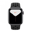 Часы Apple Watch Series 5 40mm Aluminum Nike+ Anthracite/Black Nike Sport Band (MX3T2)