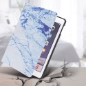 Acc. Чехол-книжка для iPad 10.2 TGM Marble Pattern Case (Полиуретан/Cиликон) (Голубой)