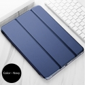 Acc. Чехол-книжка для iPad 10.2 TGM QIJUN Protective Case (Экокожа/Пластик) (Синий/Прозрачный)