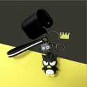 Acc. Чехол для AirPods Pro TGM Cute 3D Cartoon Badtz Maru (Силикон) (Черный)