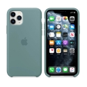 Acc. Чехол-накладка для iPhone 11 Pro Apple Case Cactus (Copy) (Силикон) (Зелёный)