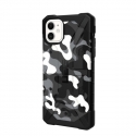 Acc. Чехол-накладка для iPhone 11 UAG Pathfinder Camo Arctic (Поликарбонат/Силикон) (Черный/Белый) (