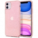 Acc. Чехол-накладка для iPhone 11 SGP Liquid Crystal Glitter Rose Quartz (Силикон) (Розовый) (076CS2