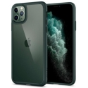 Acc. Чехол-накладка для iPhone 11 Pro Max SGP Ultra Hybrid Midnight Green (Поликарбонат/Силикон) (Пр