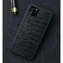 Acc. Чехол-накладка для iPhone 11 TGM Exclusive Leather Case (Кожа) (Черный)