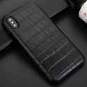 Acc. Чехол-накладка для iPhone Xs TGM Exclusive Leather Case (Кожа) (Черный)