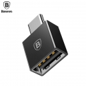 Асс. Переходник-адаптер Baseus Exquisite Type-C to USB (Black) (0,01m)