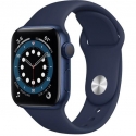 Годинники Apple Watch Series 6 GPS 44mm Blue Aluminum Case with Deep Navy Sport B. (Used) (M00J3)