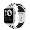 Годинники Apple Watch Nike 6 GPS 40mm Silver Alum  Case (Pure Platinum/Black) Nike Sport B. (M00T3)