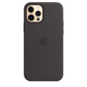 Acc. Чехол-накладка для iPhone 12 Pro Max Apple Case MagSafe (Copy) (Силикон) (Черный)