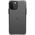 Acc. Чехол-накладка для iPhone 12/12 Pro UAG Plyo Ash (Поликарбонат/Силикон) (Черный) (1123521131311