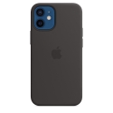 Acc. Чехол-накладка для iPhone 12 mini Apple Case Black (Copy) (Силикон) (Черный)