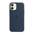 Acc. Чехол-накладка для iPhone 12 mini Apple Case MagSafe Deep Navy(Copy) (Силикон) (Синий)