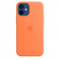 Acc. Чехол-накладка для iPhone 12 mini Apple Case Kumquat (Copy) (Силикон) (Оранжевый)