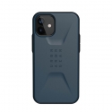Acc. Чехол-накладка для iPhone 12 mini UAG Civilian Mallard (Поликарбонат/Силикон) (Синий/Черный) (1