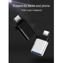 Асс. Переходник-адаптер TGM USB to Type-C (Black) (0,03m)