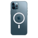 Acc. Чехол-накладка для iPhone 12 Pro Max Apple Case MagSafe Clear (Силикон) (Прозрачный) (MHLN3)