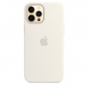 Acc. Чехол-накладка для iPhone 12 Pro Max Apple Case MagSafe (Copy) (Силикон) (Белый)