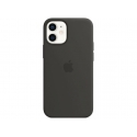 Acc. Чехол-накладка для iPhone 12 mini Apple Case MagSafe (Copy) (Силикон) (Черный)