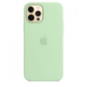 Acc. Чехол-накладка для iPhone 12 Pro Max Apple Case MagSafe (Copy) (Силикон) (Мятный)