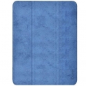Acc. Чехол-книжка для iPad 10.2 Comma Leather Case with Pen Holder (Кожа) (Синий)