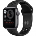 Годинники Apple Watch Nike SE GPS 40mm Space Gray Aluminum Case with Black Nike Sport B. (MYYF2/MKQ3