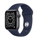 Годинники Apple Watch Series 6 GPS 40mm Space Gray Aluminum Case with Deep Navy Sport B. (MG1A3)