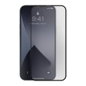 Aсc. Захисне скло для iPhone 12 Pro Max 2,5D MrJocker Full Glue Glass with Mesh Black