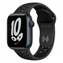 Годинники Apple Watch Nike 7 GPS 45mm Midnight A. Case w. Anthracite/Black Nike Sport B. (MKNC3)