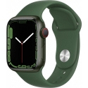 Годинники Apple Watch Series 7 GPS + LTE 41mm Green Aluminum Case with Clover Sport Band (MKH93)