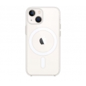 Acc. Чехол-накладка для iPhone 13 Baseus Crystal Magnetic Case (Силикон) (Прозрачный) (ARJT010002)