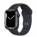 Годинники Apple Watch Series 7 GPS + LTE 41mm Midnight Aluminum Case w. Midnight S. Band (MKH73)