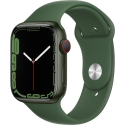 Годинники Apple Watch Series 7 GPS + LTE 45mm Green Aluminum Case with Clover Sport Band (MKJ93)